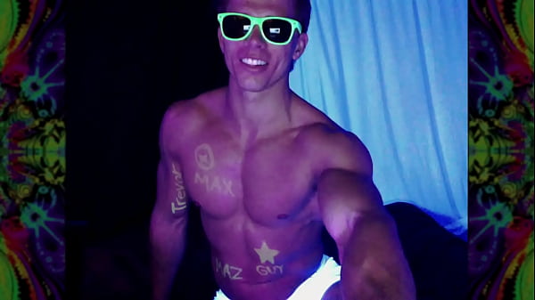 GreekDemiGod’s Black Light Webcam Display