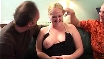 First-timer MMF Bisex Threesome – Blonde BBW